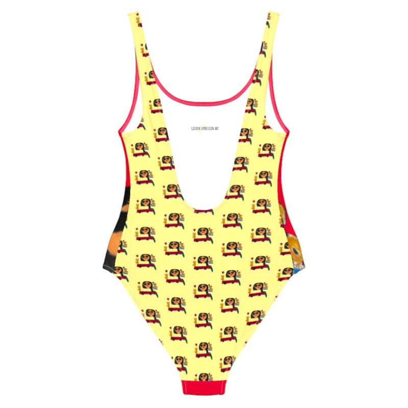 Two Face One Piece Women’s Swimsuit