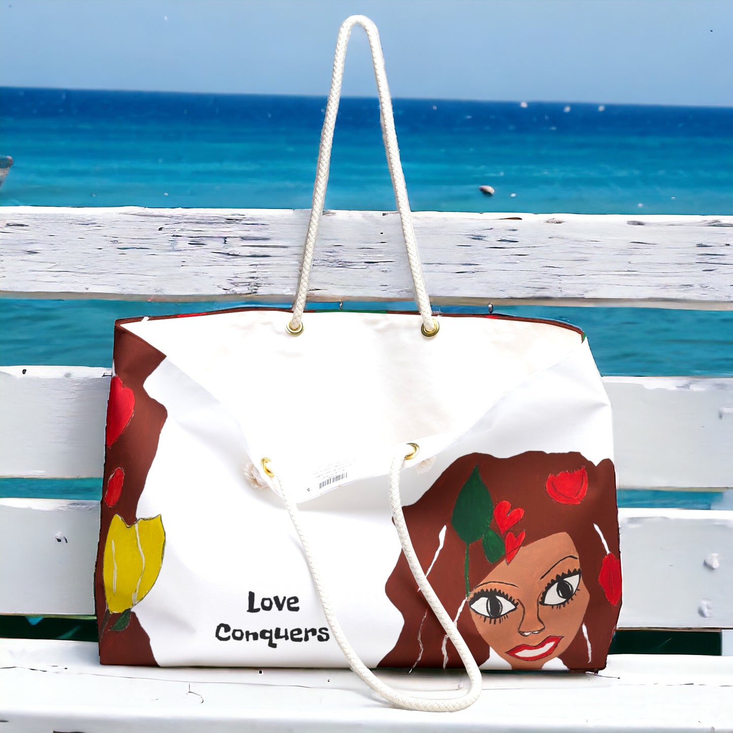 Love Holds Carry All weekender Tote